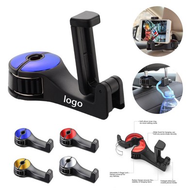 Car Headrest Hidden Phone Holder