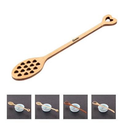 Natural Heart-Shaped Spoon