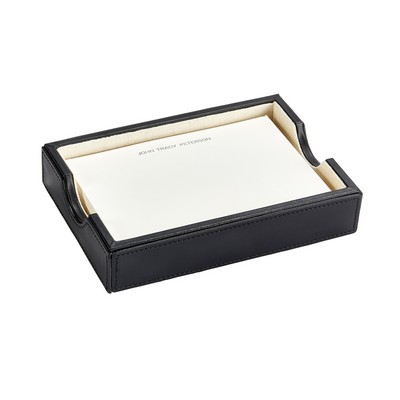 Bonded Leather Memo Tray