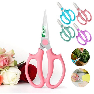Premium Thickened Stainless Steel Flower Scissors