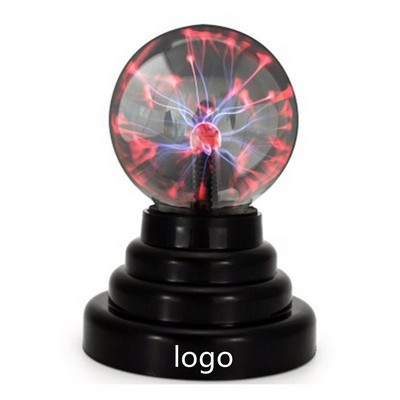USB Magic Static Ion Lightning Ball Touch Atmosphere Lamp