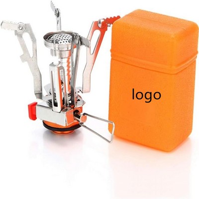 Outdoor Camping All-in-One Mini Stove with Electronic Ignition