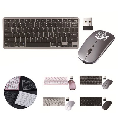 Wireless Computer Mouse with Keyboard