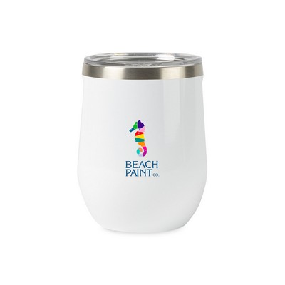 CORKCICLE® Stemless Wine Cup - 12 Oz. - Gloss White