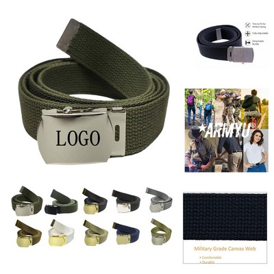 Canvas Woven Waist Belt Strap