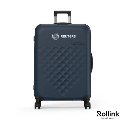 Rollink® Flex 360 Large Checked 4 Wheel Suitcase