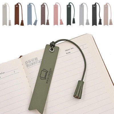 Leather Tassel Bookmark