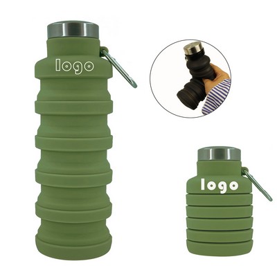Foldable Silicone Water Bottle