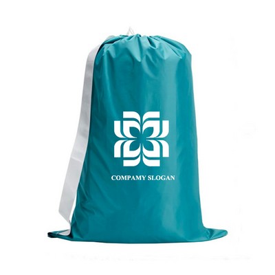 Laundry Bag with Shoulder Strap