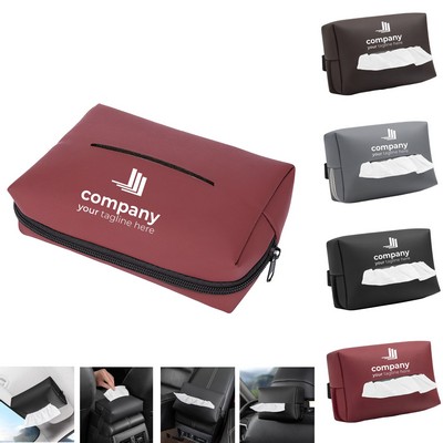 Car-mounted Tissue Storage Bag