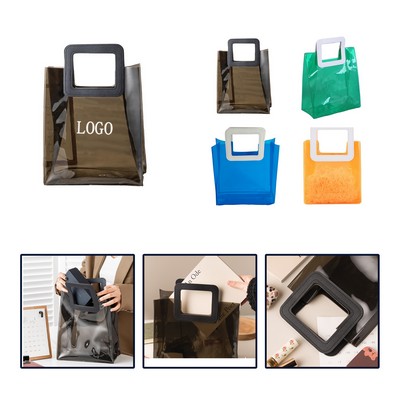 Frosted PVC Carry Tote