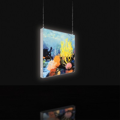 Pozelite Mini 3' Hanging Backlit SEG Display