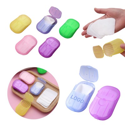 Travel Disposable Boxed Portable Soap Sheets