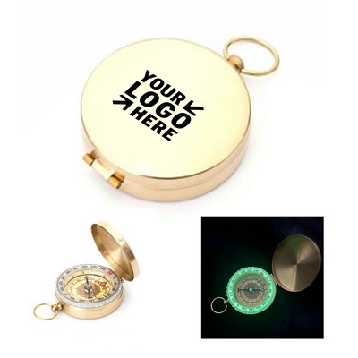 Brass Vintage Compass