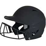 HX Rise Matte Softball Helmet w/Facemask