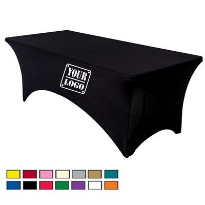 6' Full Color Spandex Banquet Table Cover