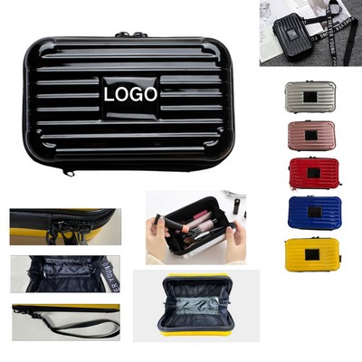 Small Hard-Shell Makeup Bag Trunk