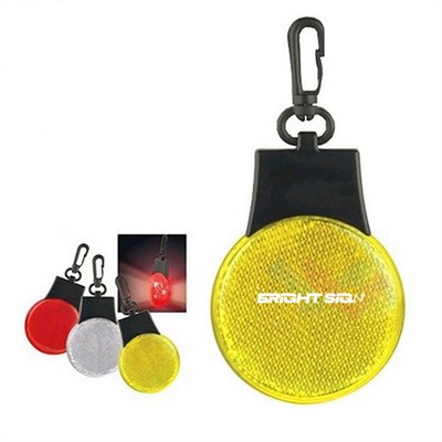 LED Warning Safety Light Keychain