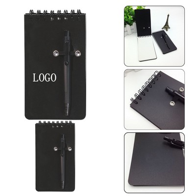 Waterproof Mini Notebook with Pen