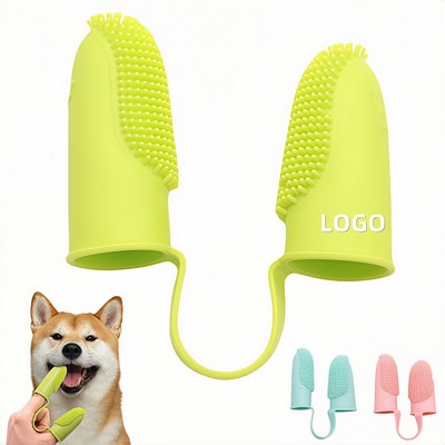 Silicone Pet Finger Toothbrush