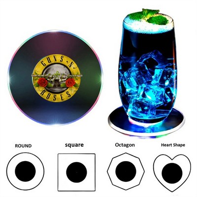 Colorful Luminous LED Cocktail Coaster