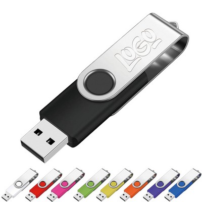 16GB Rotatable USB Flash Drive for Office