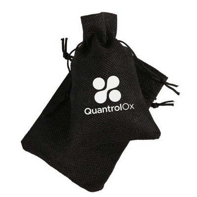 Linen Drawstring Pouch for Jewelry Gifts