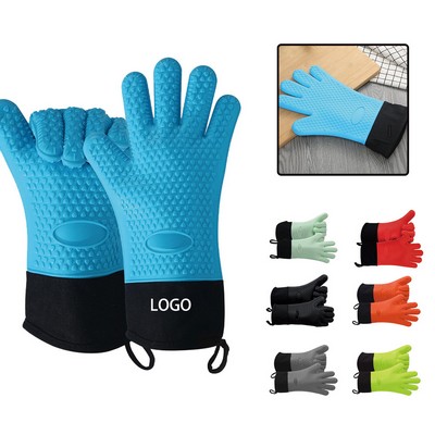 Silicone Oven Gloves with Heat Protection