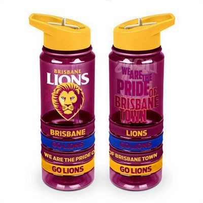 24oz Plastic Water Bottle with Lid and Handle