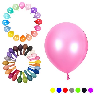 12" Rainbow Color Party Balloons
