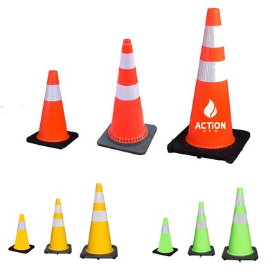 Orange Reflective Traffic Cone