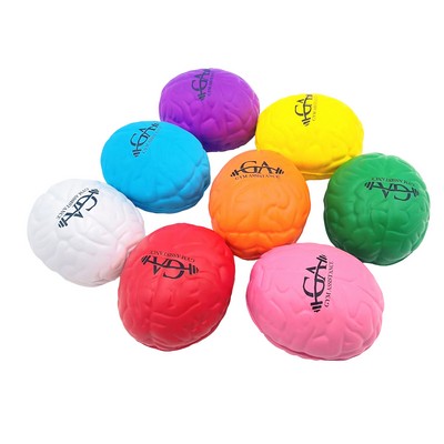 Brain Stress Reliever w/ Custom Logo