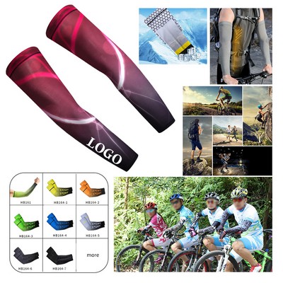 Vibrant Full-Color Dye-Sublimation Sports Arm Sleeves