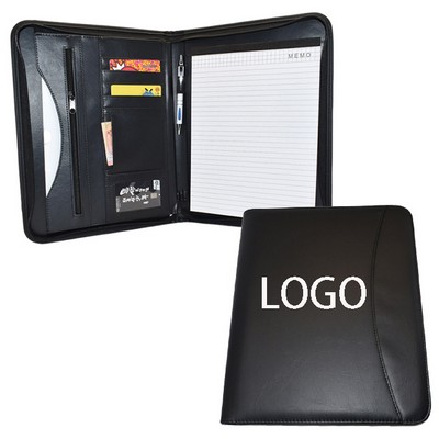 Prestige Black Leather Portfolios