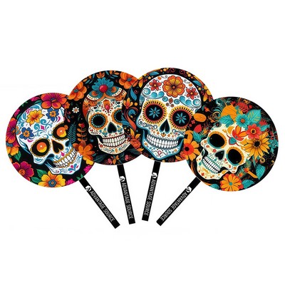 Customized Plastic Cartoon Fan Full Color