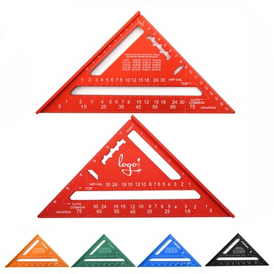 7" Carpenters Aluminum Rafter Square
