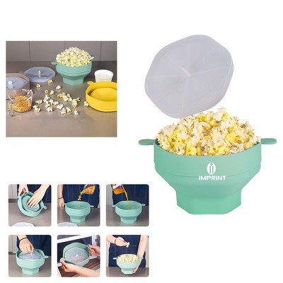 Silicone Microwave Popcorn Bowl