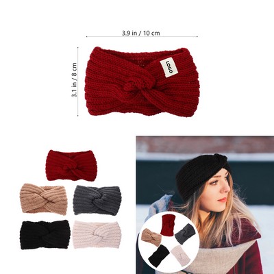 Chunky Knit Headbands with Twist