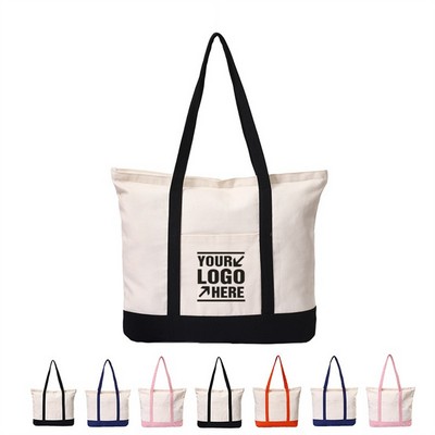 Heavy Duty Canvas Market Tote
