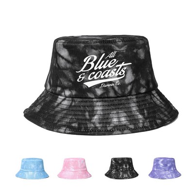 Cozy Corduroy Tie-Dye Bucket Hat