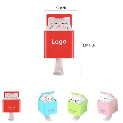 Strong Adhesive Cute Cat Hook