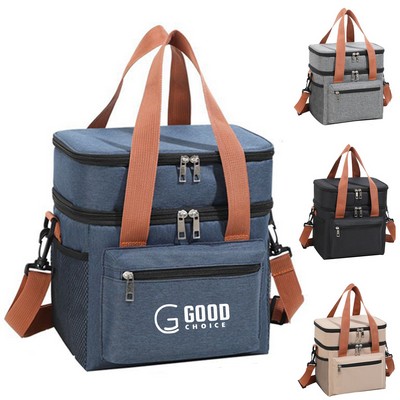 Double-Layer Lunch Bag