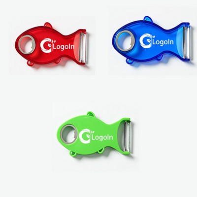 Fish Shaped Multifunctional Peeler and Bottle Opener