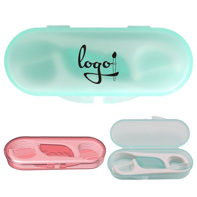 Plastic Portable 10 Pack Dental Floss Box