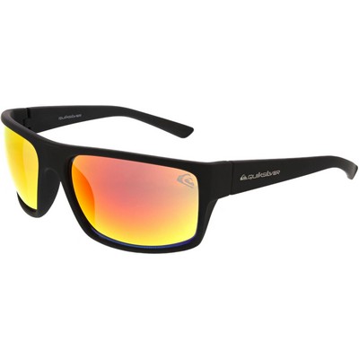 Quicksliver Rubberized Blk Born Free Sunglasses