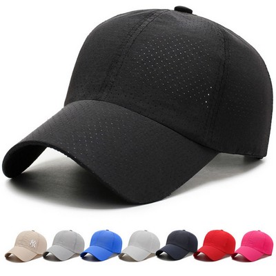 Quick-Dry Mesh Baseball Cap