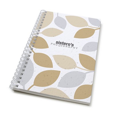 Modern Leaves Personalized Plantable Journal: Standard