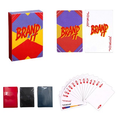 Fully Customizable Full Color Playing Cards Poker