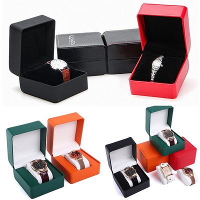 PU Single Watch Gift Box with Removable Pillow