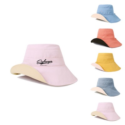 Full Face Sunshade Bucket Hat